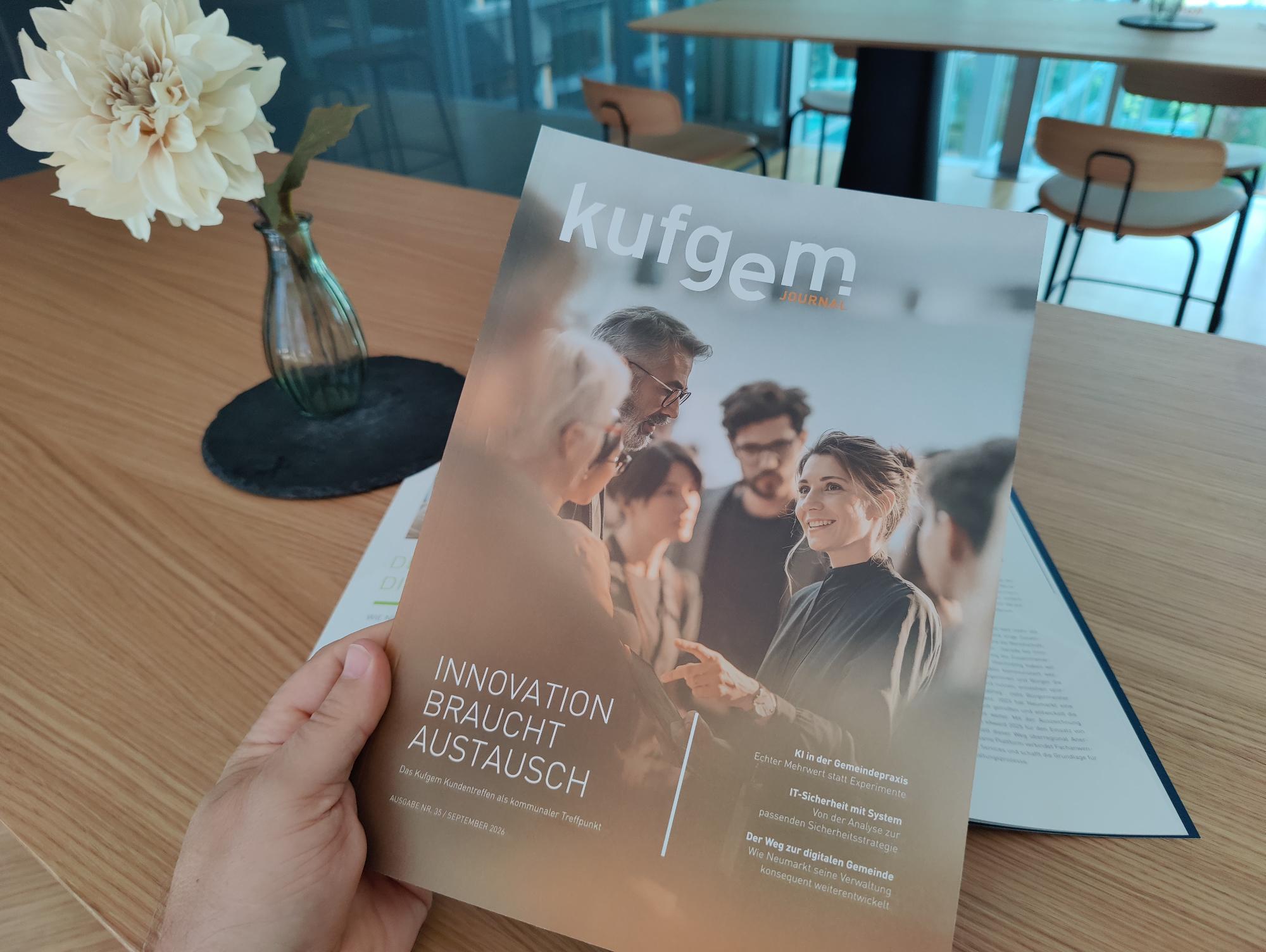 Bild von der Kufgem Journal Ausgabe September