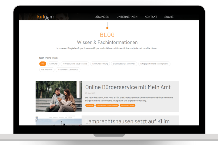 Kufgem Blog gestartet – Fachwissen aus erster Hand